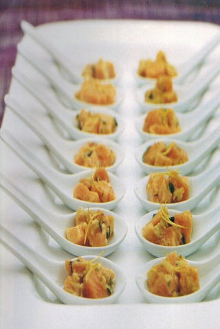 Thai Salmon Tartare Morsels