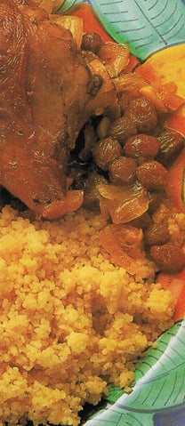 Lamb shanks tagine