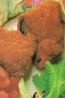 Summer lamb schnitzels