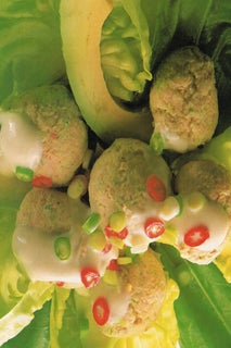 Chinese chicken 'n' chilli cocktail nibbles