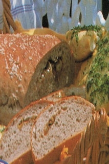 Olive and onion bread