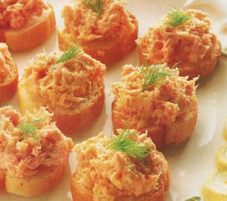 Salmon rillette