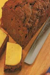 Apple and ginger teabread