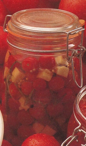 Rosemary marinated cherry tomatoes