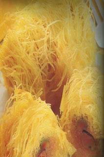 Almond and cardamom Kataifi