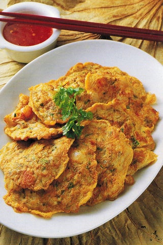 Spicy Prawn Fritters