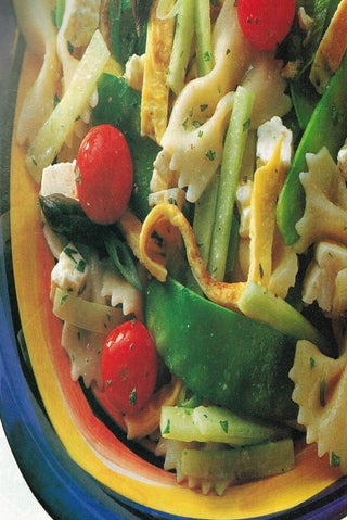 Spring pasta salad
