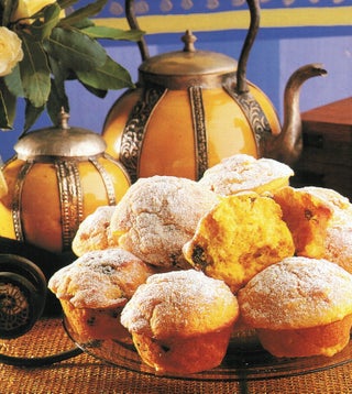 Pumpkin, prune and orange muffins