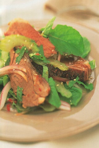 Thai-scented roast lamb