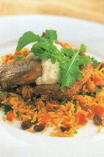 Kashmiri lamb steaks or kebabs