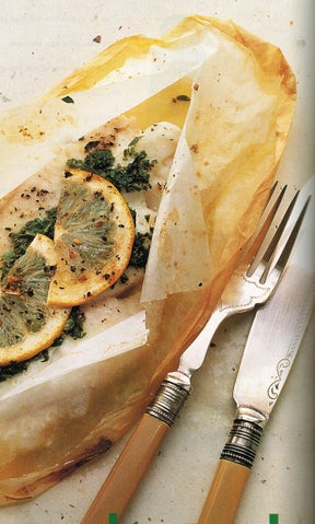 Fish in paper