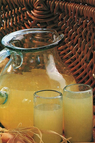 Lemon barley water