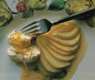 Pears in brandy