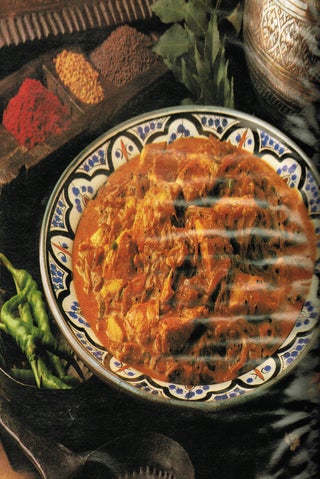 Fish curry in coconut milk