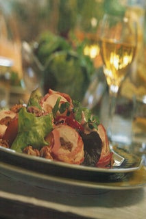 Turkey with fig and sherry stuffing