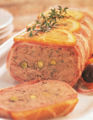 Duck and orange terrine