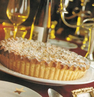 Lemon and sour cream pear pie