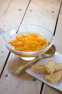 Cinnamon caramel oranges