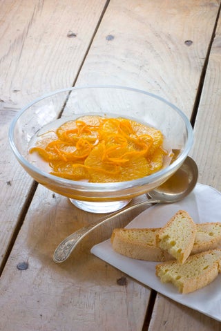 Cinnamon caramel oranges