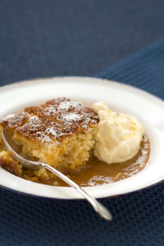 Anzac self saucing pudding