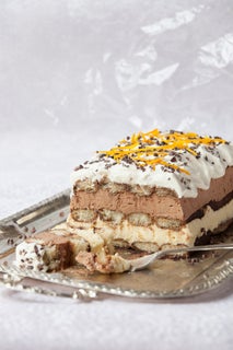 Orange blossom and chocolate tiramisu