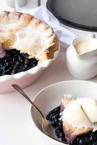 Blueberry pie