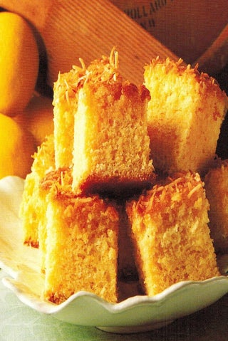 Lemon And Rum Syrup Cake