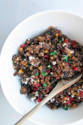 Dairy-free Christmas fruit mince