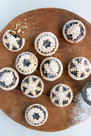 Dairy-free Christmas fruit mince tarts
