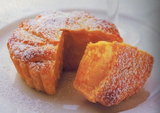 Lemon custard tarts