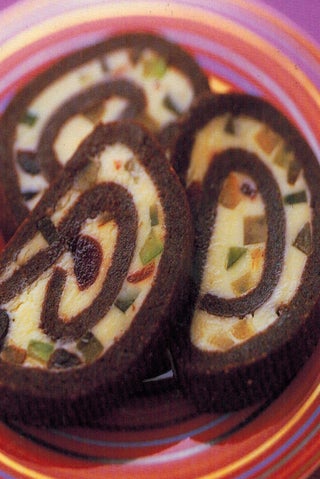 Glace spinning-wheel slice