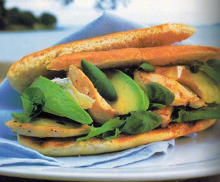 Lemon pepper chicken paninis