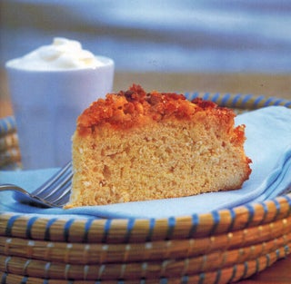 Pinenut and citrus coffee cake