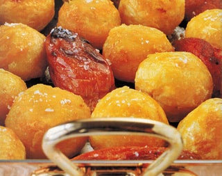 Perfect roast potatoes or kumara