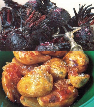 Honey and nutmeg kumara
