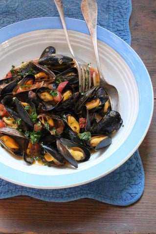 Mussels with Chorizo