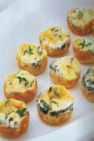 Goat Or Sheep Cheese Tarts