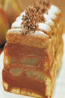 Chocolate And Pear Tiramisu
