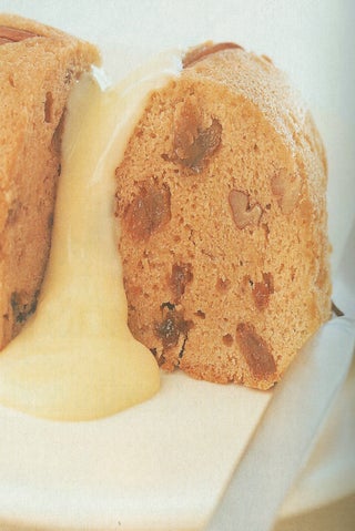 Warm Whiskey And Pecan Pudding