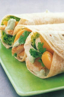 Thai Chicken Wraps
