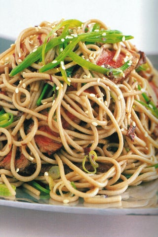 Seared Beef On Soba Noodles