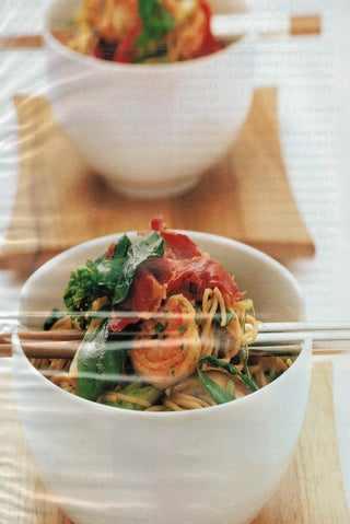 Prawn And Proscuitto Stir Fry