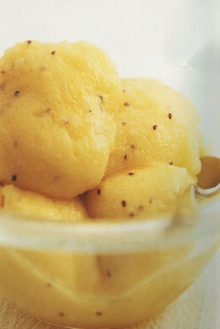 Golden Kiwifruit Sorbet
