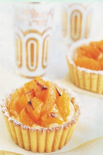 Grilled Mango And Lemon Curd Tarts