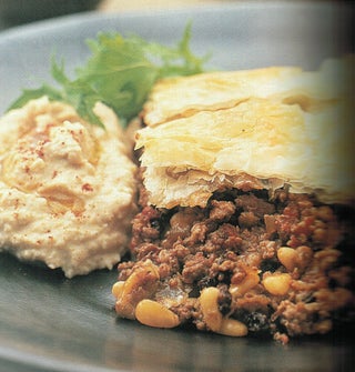 Spicy Lamb Baklava