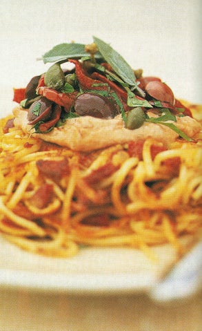 Spaghetti And Chorizo Pancakes