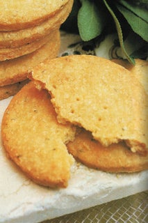 Sage and blue-cheese sables