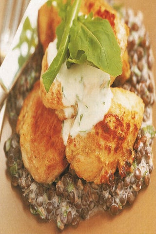 Sweet Spiced Chicken And Puy Lentil Salad