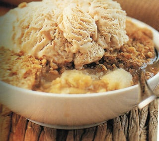 Ginger Apple Crumble