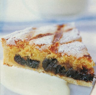 Rum Soaked Prune And Almond Tart